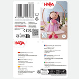 HABA Fairy Magic Doll Kläder - 2 delar set för 18 månader och uppåt dockor (30 cm) - Tyllklänning med vingar, blomma hårband ingår - 1306243001