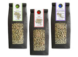 Råkaffe - Ekologiskt Etiopien, Java, Honduras grönt kaffe (reducerat paket gröna kaffebönor 3x500g) - GMP-certifierad