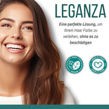 Leganza Natural Balm Hårfärg 71 Café Latte | Hårfärgningsmedel utan ammoniak | Berikad med 7 naturliga oljor | 150 ml Naty Shop hårfärgning