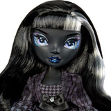 Rainbow High Shadow High Girl's Night - Shanelle Onyx - 28cm modedocka i nyanser av grått, svart hår och outfit med accessoarer och kam - För samlare och barn från 6 år och uppåt