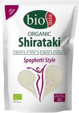 Bioasia Bio Shirataki Spaghetti – Nudeln aus aus Bio-Konjakmehl – ​​Mit niedrigem Kaloriengehalt – Zucker-, fett- och glutenfrei (1 x 270 g)