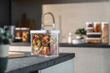 ZWILLING FRESH & SAVE CUBE Box, storlek 2M, modulär och stapelbar förvaringslåda, hermetisk och tömbar förvaring, diskmaskinssäker, transparenta matförvaringslådor Naty Shop