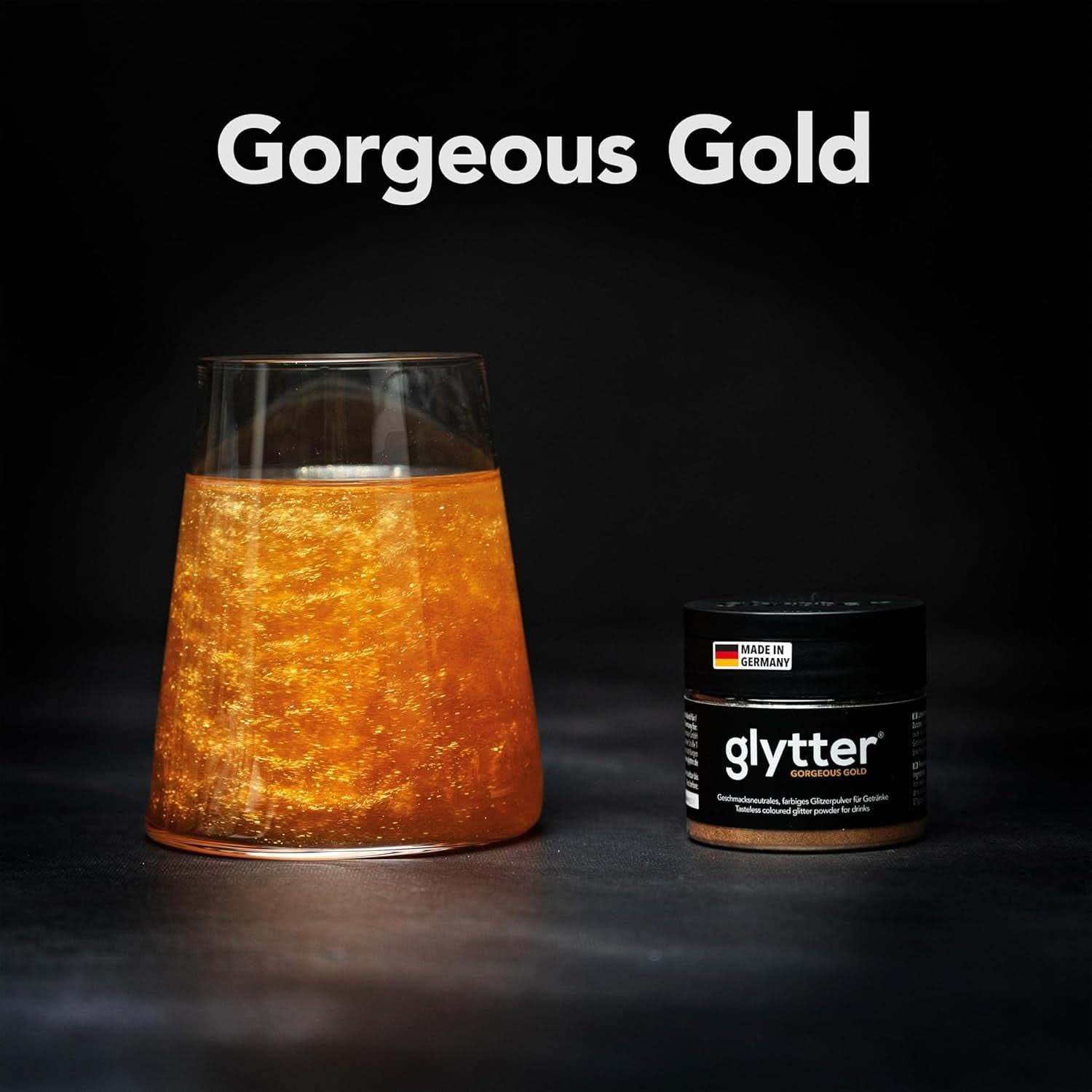 Glytter, Ätbart Glitter för drycker och vätskor, 10 gram Glitter Naty Shop