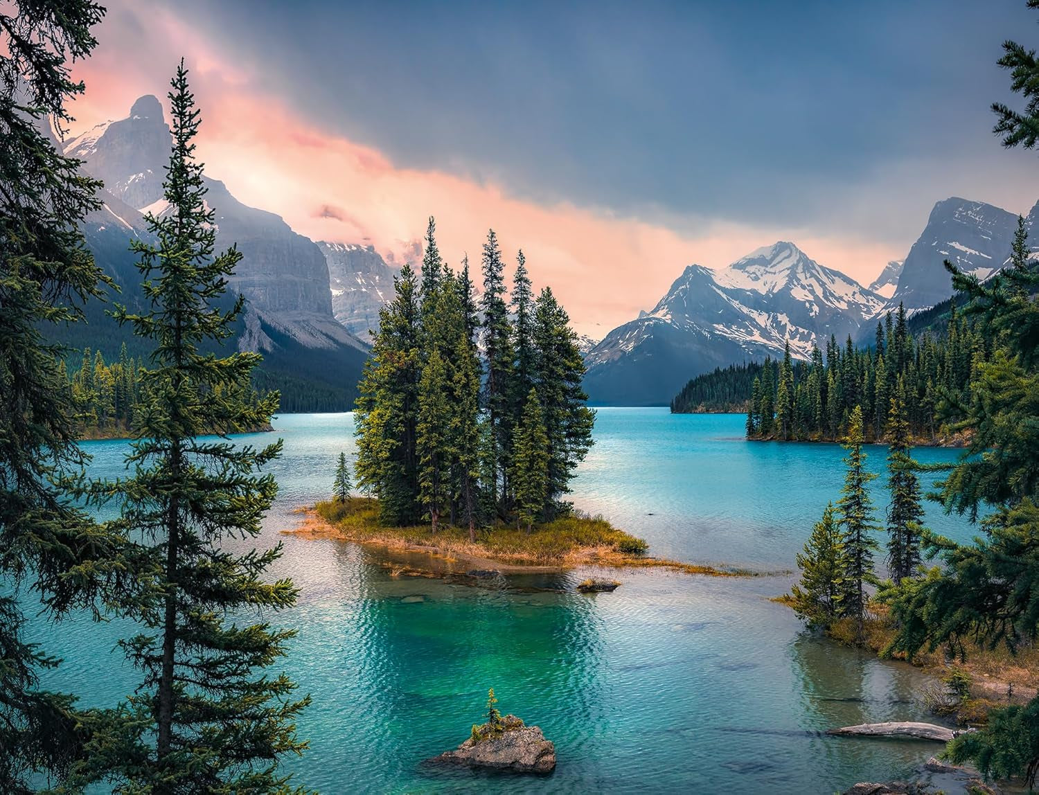 Ravensburger Puzzle 16714 - Spirit Island Canada - 2000 bitars pussel för vuxna och barn 14+, landskapspussel med Kanada-motiv Pussel Naty Shop Standardtitel