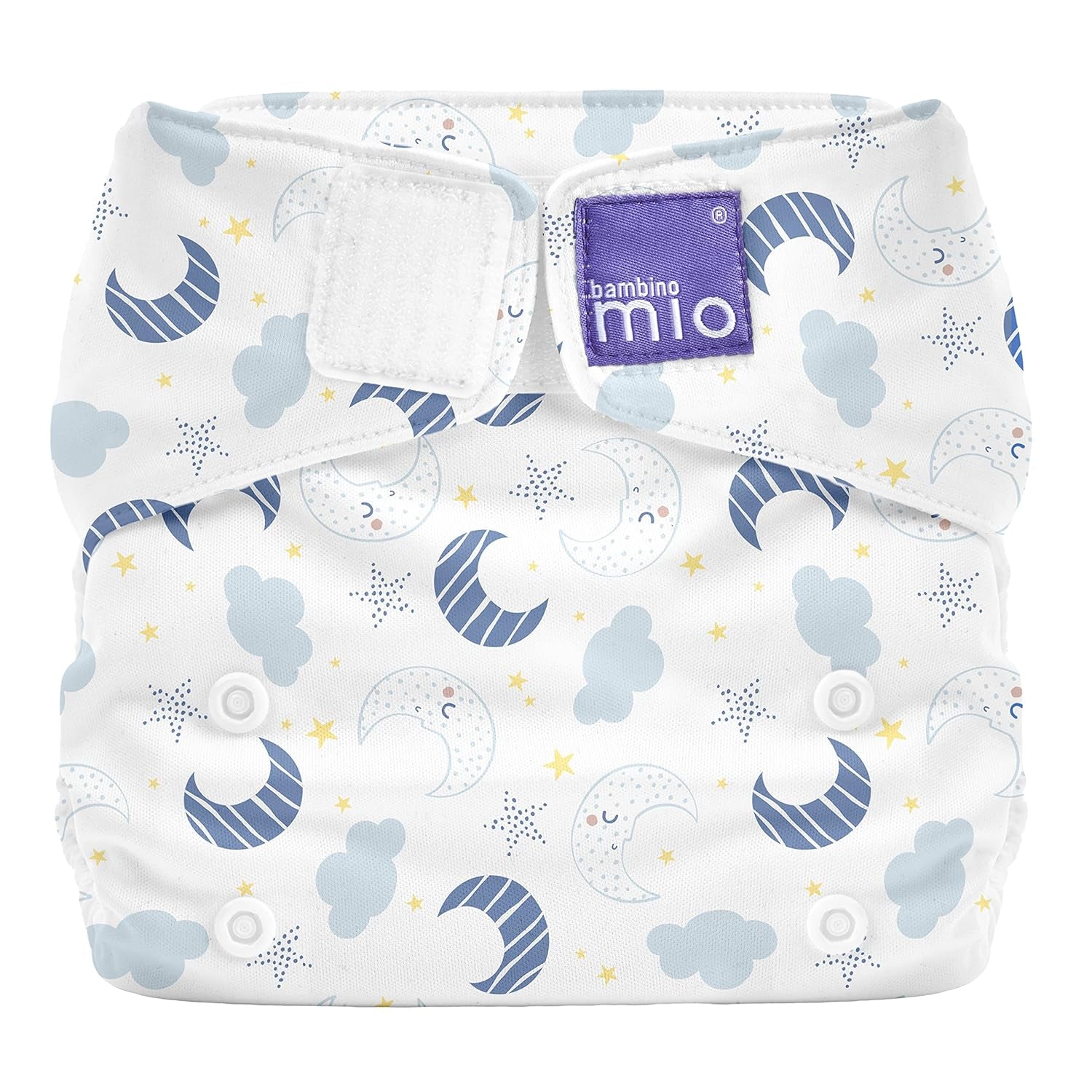 Bambino Mio, tygblöja Miosolo Classic Allt-i-ett, ekologisk blöja utan kemikalier