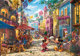 Schmidt Spiele 57397 Thomas Kinkade, Disney, Mickey och Minnie i Mexiko, pussel 6000 bitar Puzzle Naty Shop