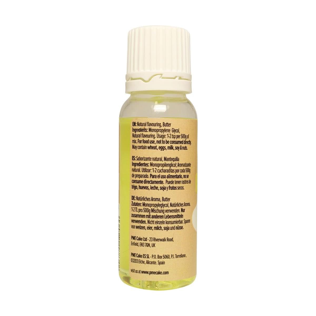 100 % naturlig smörsmak, 25 ml Aromas Naty Shop