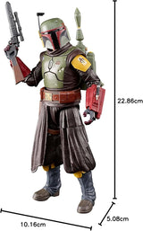 Star Wars Hasbro Black Series Boba Fett (tronrummet): The Book of Boba Fett samlarfigur, för barn 4+ år, multi, 15 cm höjd Actionfigurer Naty Shop