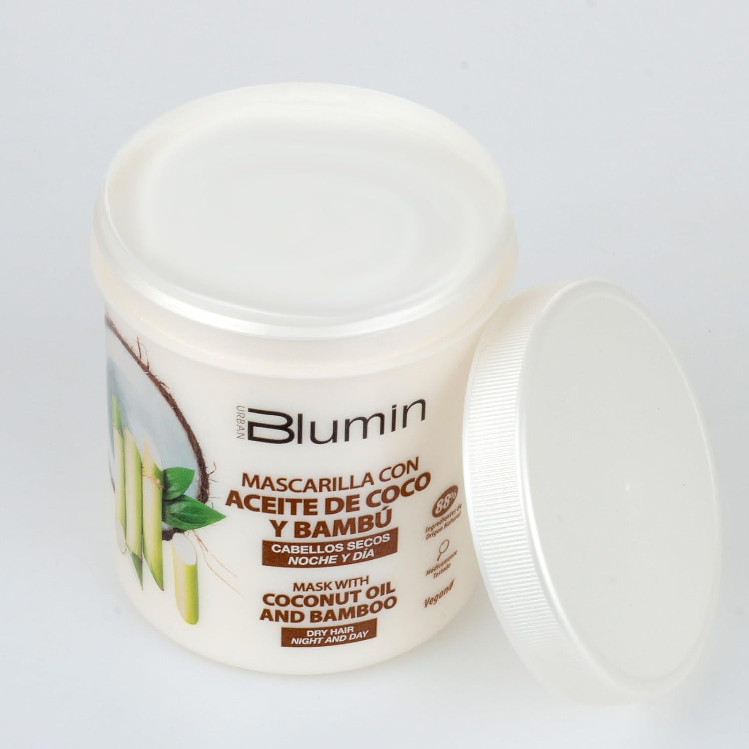 Urban mask med kokosolja och ekologisk bambu, 700 ml Naty Shop hårmask