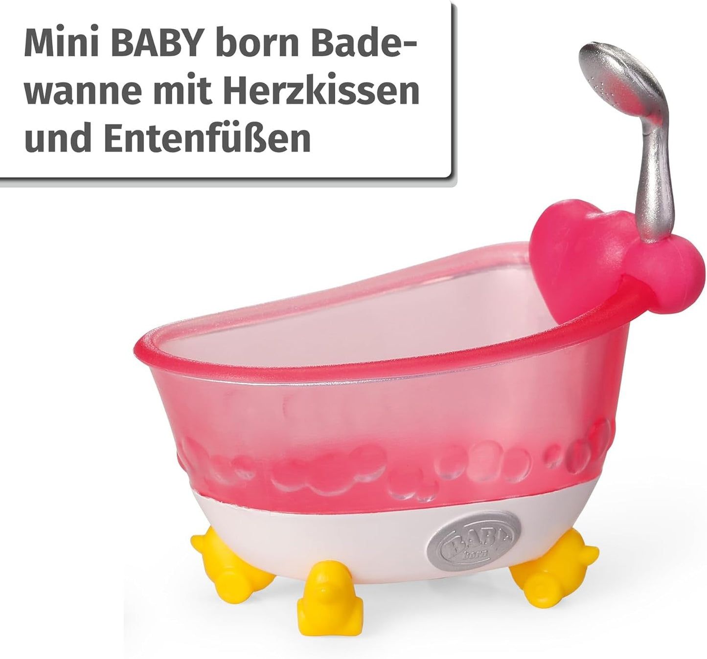 BABY Born Minis badkarslekset med minidocka Amy och anka, 906101 Zapf Creation Dolls Naty Shop