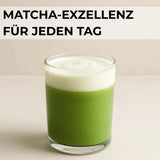 | Matcha ekologiskt pulver 100 g | Grönt te Matcha Powder Ceremoniell Grade | 100 % naturlig och premiumkvalitet | Avgiftande te | Kompatibel med Matcha set, skaft, skål och glas.