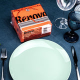 Renova Pappersservetter, Red Label Orange - 70 servetter