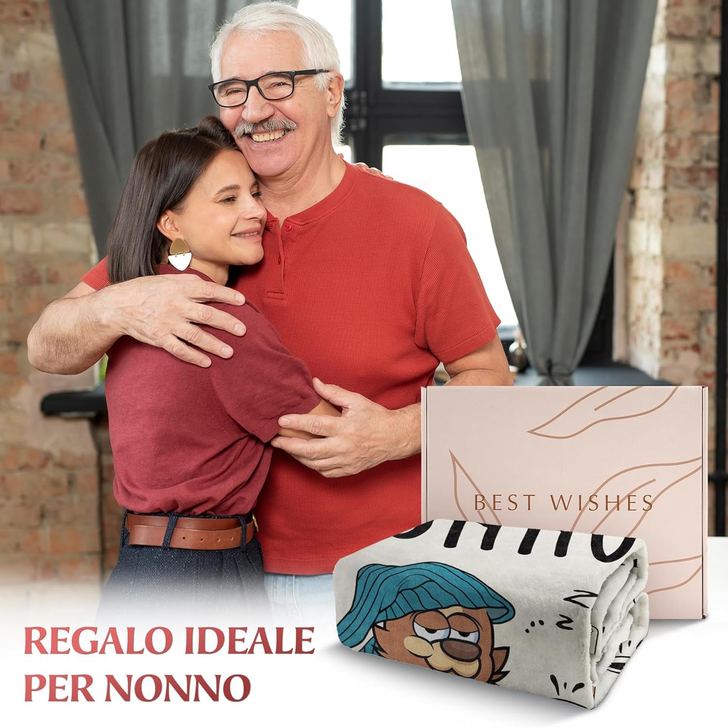 Masuecoin farfar present, farfar födelsedagspresent, presentidéer till farfar, 50 Ã- 60 tums flanellfiltar, present till farfar, present till farfar jul. Sängar och filtar musaecoin