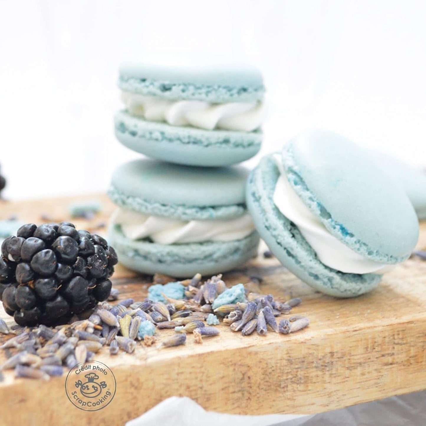 Scrapcooking, pulvermatfärg, pastellblått, 5 gram Naty Shop