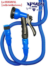 Pro C2607B slang förlängbar med Presión del Agua, Azul, 7,5 meter