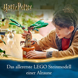 LEGO Harry Potter Magic Potion Plant: Mandrake, krukväxtleksak, magisk present till flickor, pojkar och alla fans, fantasifulla lekset för barn, heminredning 76433 Byggset Besuche den LEGO-Store