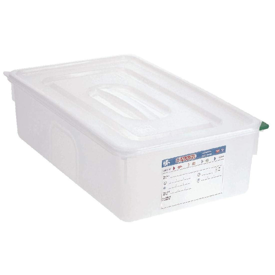 Matlåda 21 liter (1/1 GN) 150 (H) x 530 (B) x 345 (D) mm; paketantal: 4 st Matförvaringslådor Naty Shop Standardtitel