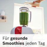 Matberedare Bosch Series 4 MUM5X720, integrerad våg, skål i rostfritt stål 3,9L, mixer 1,25L, 1000W Tillbehör Mat och amning Bebe Naty Shop