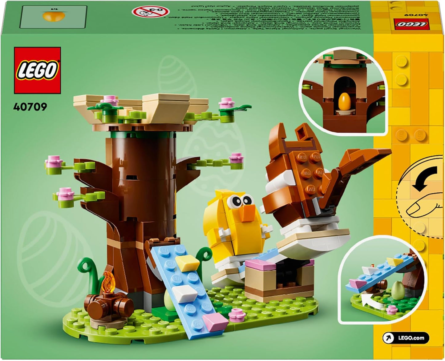 LEGO Spring Animal Playground, Byggset för fåglar och ekorrar, Treehouse-lekset för barn, Presentidé för 8-åriga pojkar och flickor, Djurset, Djurfigurer Leksak 40709 Byggset Beuche den LEGO-Store