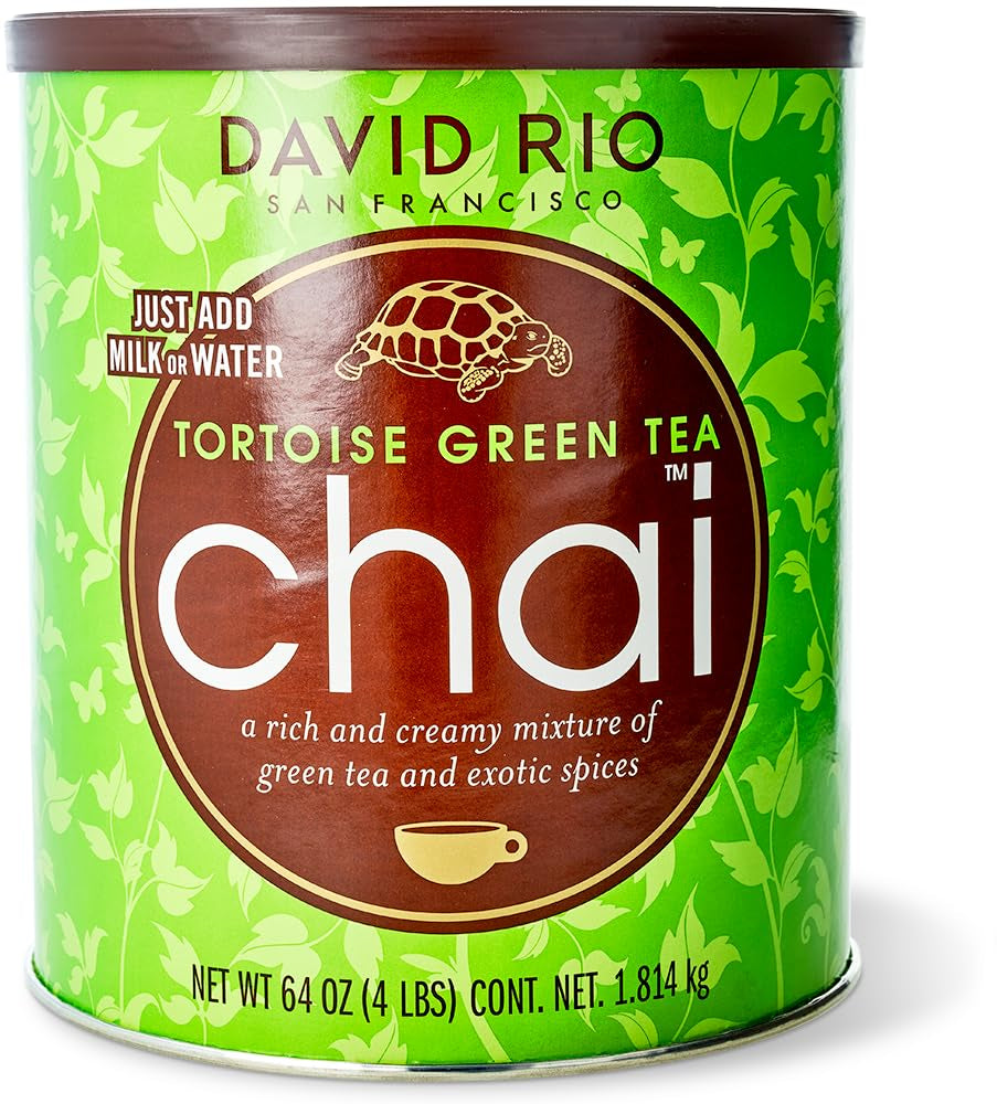 David Rio - Tortoise Green Chai, kartong (1 x 398g)