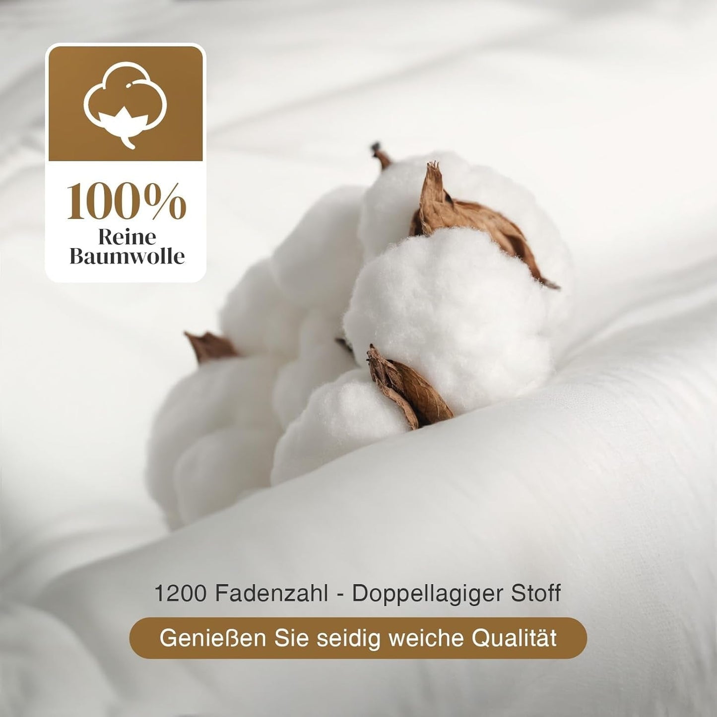 135X200 All Season Täcke 100% Bomull Gåsdun Fjäder Täcke Tjockfylld Fjäder Täcke No Live Plysch Extra Fluffig Övergångs Täcke 3D Baffel Box Enkelsäng Vita täcken & täcken Naty Shop