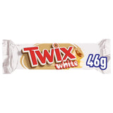 Twix vita chokladkakor | Kola, kex, vit choklad | Choklad Multi Pack | 5 barer (5 x 46 g) (paket med 5)