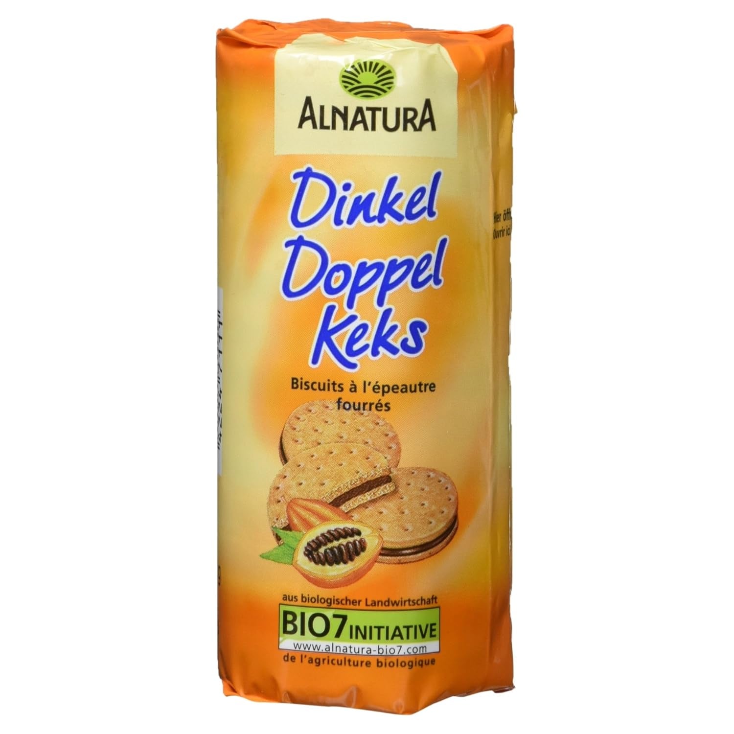 Dubbla kex med ekologisk dinkel, 90g
