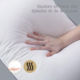 Bedstory Kudde, 50 X 70 Cm, 2 delar, Bittålig, Svettandande, Hypoallergen, Fyllning: 100 % polyesterfiber, Ultrakomfort och mjuk komfort och utmärkt stöd Naty Shop Standardkuddar