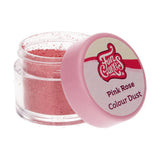 Funcakes Color Dust Pink Rose: Livsmedelsfärgpulver, för att dekorera tårtor, Halal-certifierat