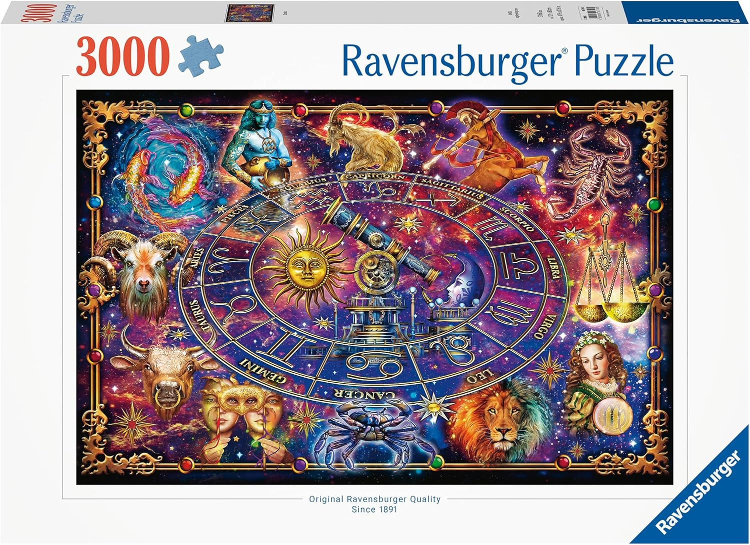 Ravensburger Puzzle 16718 - Stjärntecken - 3000 bitars pussel för vuxna och barn från 14 år Puzzle Naty Shop