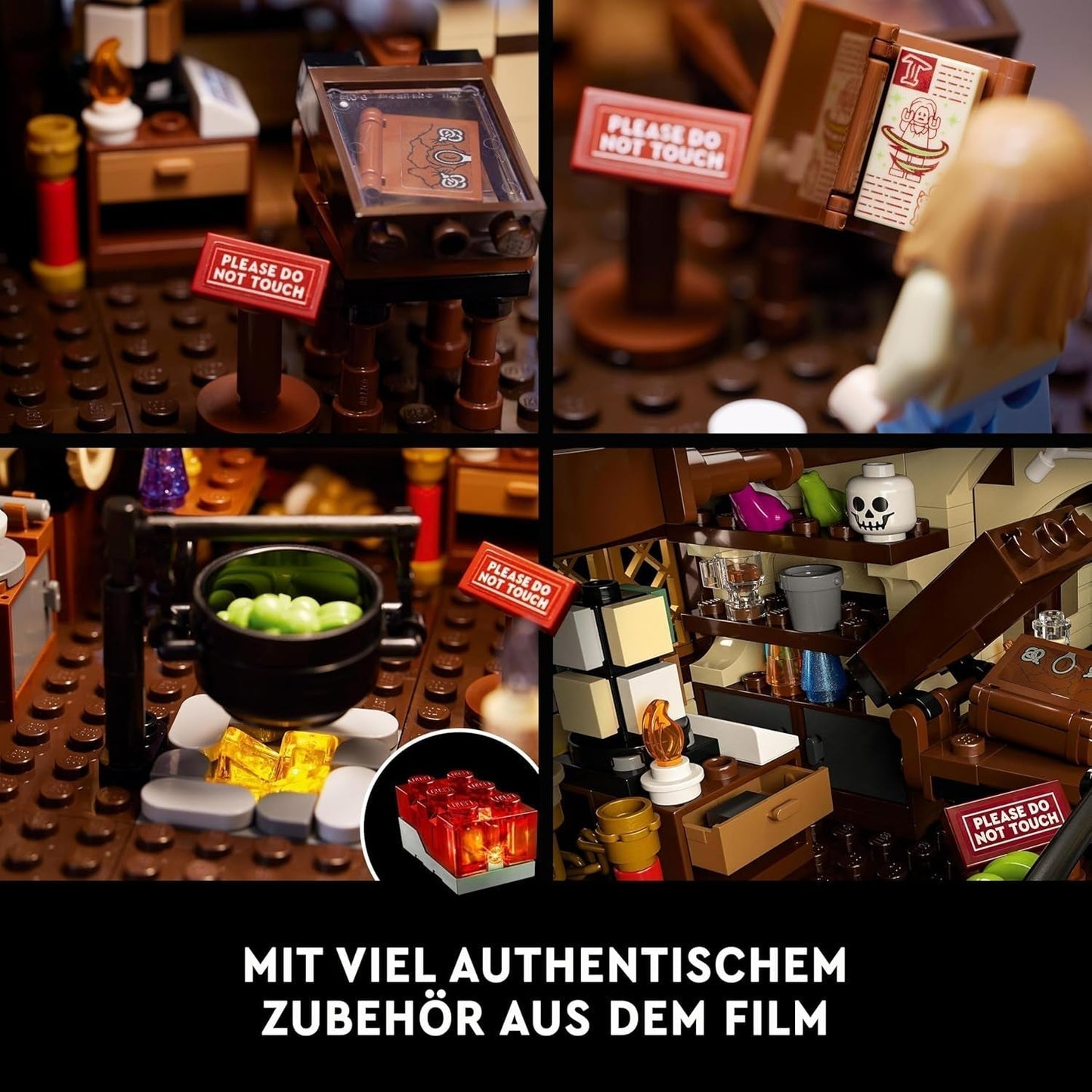 LEGO Ideas Hocus Pocus: The Sanderson Sisters Witch House Set, Vuxensamlingssats med hus, 6 minifigurer och tillbehör, 21341 byggnadsset för kvinnor och män Besuche den LEGO-Store