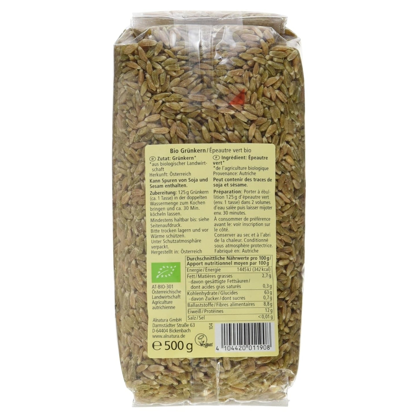 Ekologisk grön likör, 500g