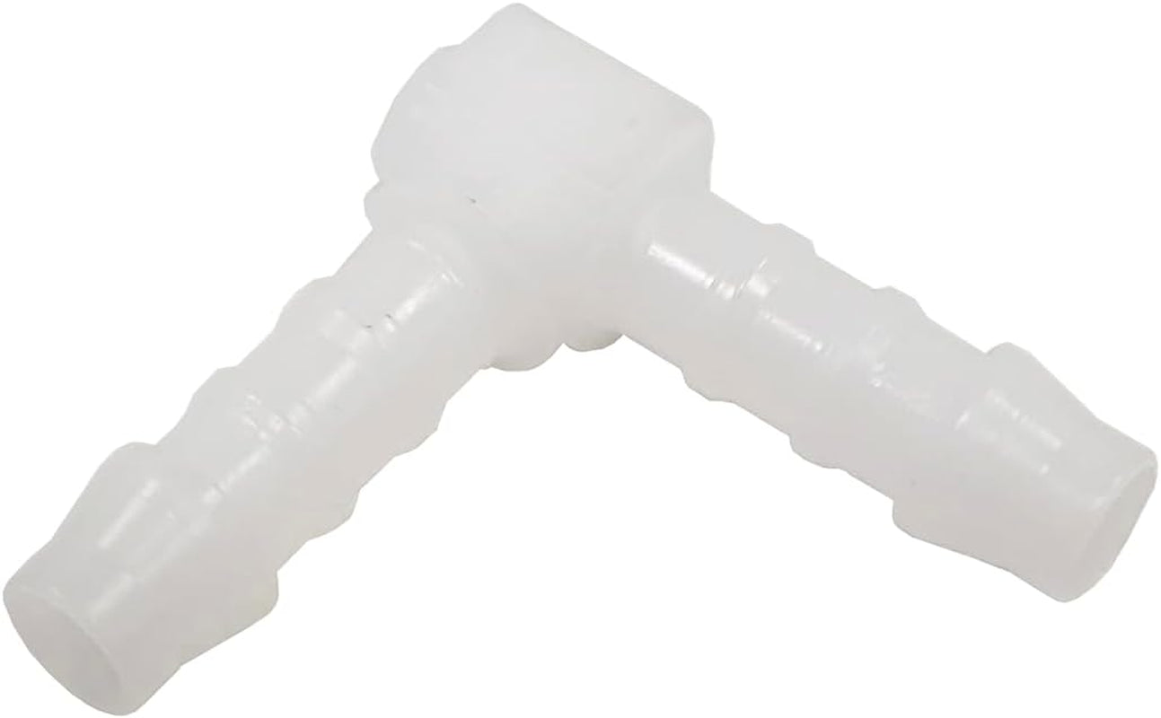 Original NORMA® slangkoppling, POM NORMAPLAST vinkel (6 mm)