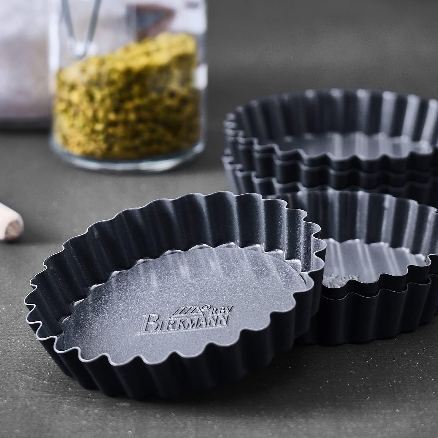 RBV Birkmann Premium Bakning, tårtform, Ø 10 cm, 6 delar, med avtagbar botten Formar och bakplåtar Naty Shop