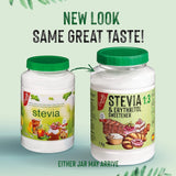Stevia + Erythritol 1:3 Süßstoff | 1G = 3G Zucker | 100% Natürlicher Zuckerersatz - 0 Kalorien - 0 Glykämischer Index - Keto Und Paleo - 0 Netto-Kohlenhydrat - Kein GVO - Castello sedan 1907-1 Kg Sweeteners Naty Shop