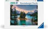 Ravensburger Puzzle 16714 - Spirit Island Canada - 2000 bitars pussel för vuxna och barn över 14 år, landskapspussel med Kanada-motiv Puzzle Naty Shop