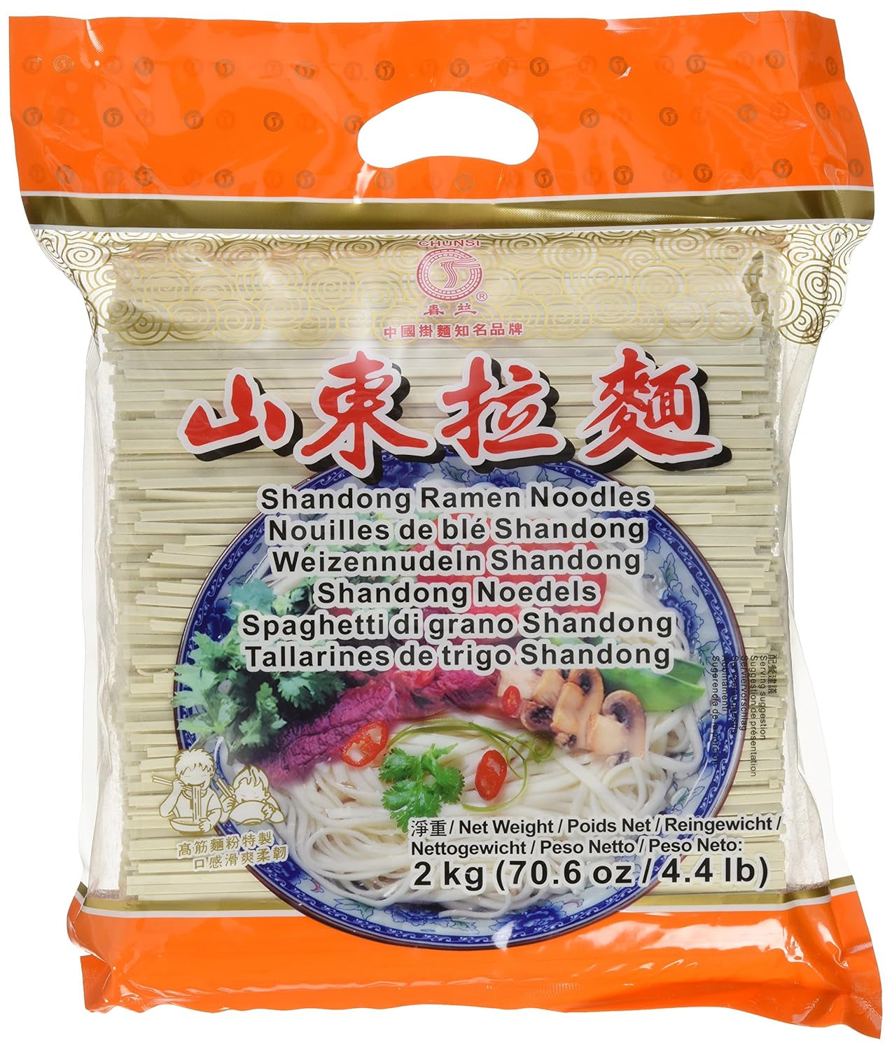 Vetenudlar (Shandong), 1 paket (1 x 2 kg)