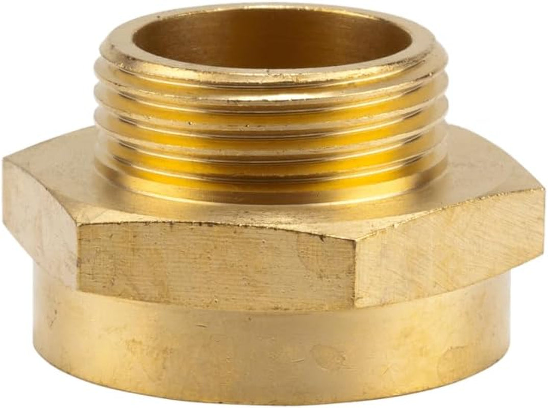 Gardena Mässingsreducer gängad Nippel: Mässingskoppling för gängad reducering t.ex. för pumpar, 33,3 mm utvändig gänga (G 1 tum) / 42 mm invändig gänga (G 1 1/4 tum) (7266-20)