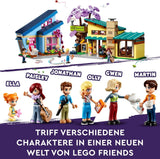 LEGO Friends Olly och Paisley Family House, Dockhus med figurer och tillbehör, tvåvåningshus och trädkoja, kreativ present för flickor och pojkar 7+ 42620 Byggset Besuche den LEGO-Store