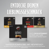 Caffè Vergnano 1882 - Èspresso Kompostierbare Kaffeekapseln , kompatibel med Nespresso, Intenso (Intenso) - Packung Enthält 100 Kapseln