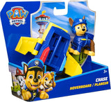 PAW PATROL Chase Action Pup Mini Räddningsflygplan Lekset med hopfällbara vingar Leksak för barn 3 år gamla actionfigurer Naty Shop