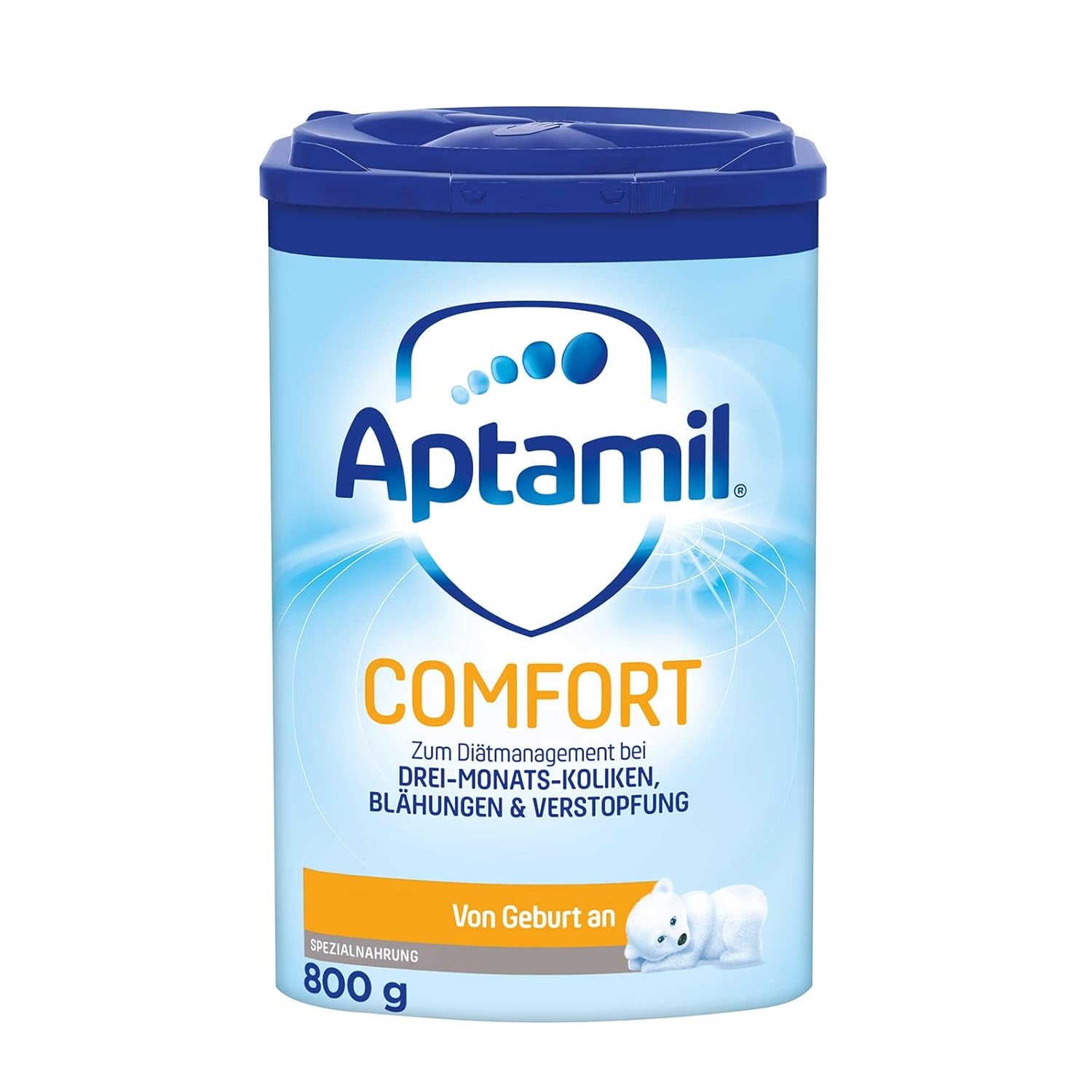 Aptamil Comfort – Specialfoder från födseln, mot kolik, gasbildning och förstoppning, 800 gram Naty Shop