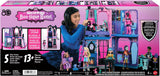 Monster High Buh-tique Hotel Dollhouse, hopfällbart lekset med läskiga överraskningar i varje rum och 13+ lekset, inklusive möbler och tillbehör, JBF16