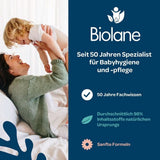 BIOLANE - Baby-Feuchttücher Mit 99,9% Wasser - Rent Water - Packung Mit 12 X 48 (576 Feuchttücher) - Für Empfindliche Haut - Ab Der Geburt - Duftfrei - Wechseln Und Reinigungspflege Naty Shop