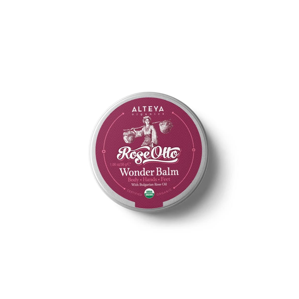 Alteya Organic Miracle Balm Rose 30 g Kosmetika och skönhet Naty Shop