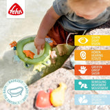 Fehn groda badnät - Babybadleksak för badkar - Flytande vattenleksak för glatt badkul - Badleksak för spädbarn och småbarn från 0+ månader Babyleksaker Naty Shop
