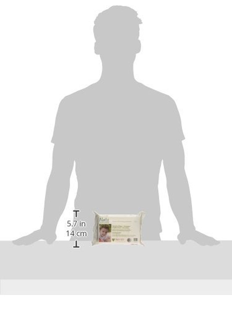 Eco by Naty Baby Care, ekologiska våtservetter för bebisar, oparfymerad, 56 blöjor
