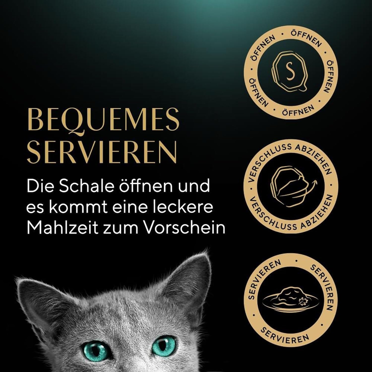 SHEBA Wet Cat Food, Nature's Collection i laxsås, 2 x 11 x 85g