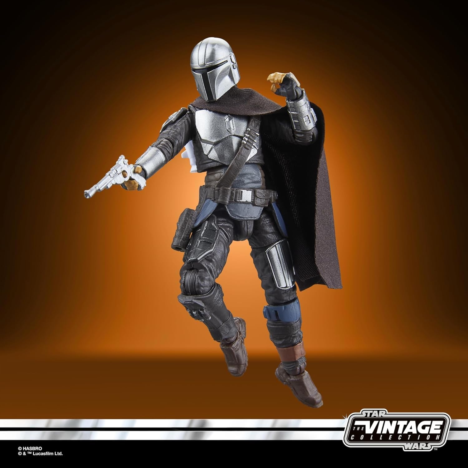 Star Wars Vintage Collection The Mandalorian (Imperial Base) The Mandalorian Action Figure 9,5 cm Scale Action Figures Naty Shop