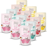 MjAMjAM - Premium Wet Cat Food - Wellness Pack Nötkött, paket med 12 (12 x 125 g), spannmålsfri med extra kött